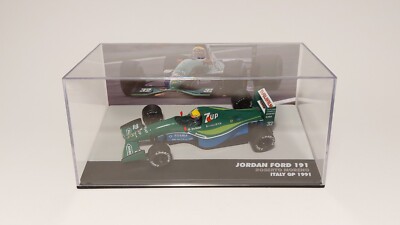 Formel 1, Roberto Moreno, 1991 GP Italien, Jordan Ford 191, 7UP, 1:43 Altaya