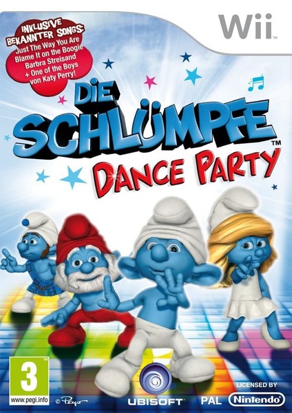 Nintendo Wii - Die SchlüMpfe: Dance Party Eu Mit Ovp Sehr Guter Zustand-image