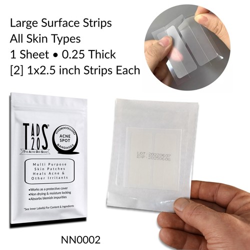 ZIT STRIPS, Acne Surface Strips, Rectangular Pimple Patches, FACE STRIPS #tads20 - Picture 2 of 14