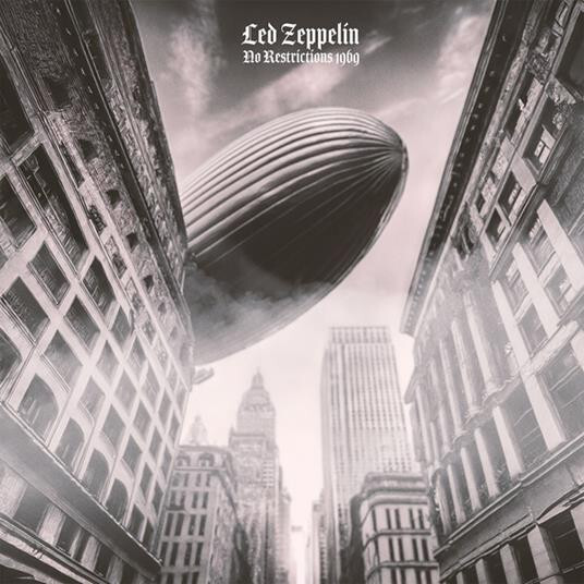 Led Zeppelin No Restrictions 1969 Double Vinyl LP Transparent New And Sealed