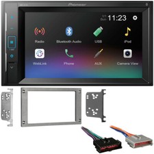 1987-1993 Ford Mustang Double DIN Car Stereo Package  Pioneer