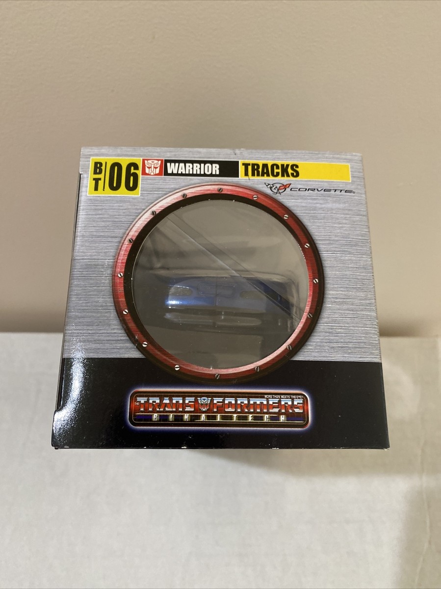 Takara Transformers BT-06 Tracks Corvette - Figurine Métal, Scellée 2004