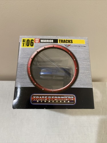 2 TAKARA TRANSFORMERS BINALTECH BT06 BLUE & YELLOW TRACKS CHEVROLET CORVETTE - Picture 8 of 12
