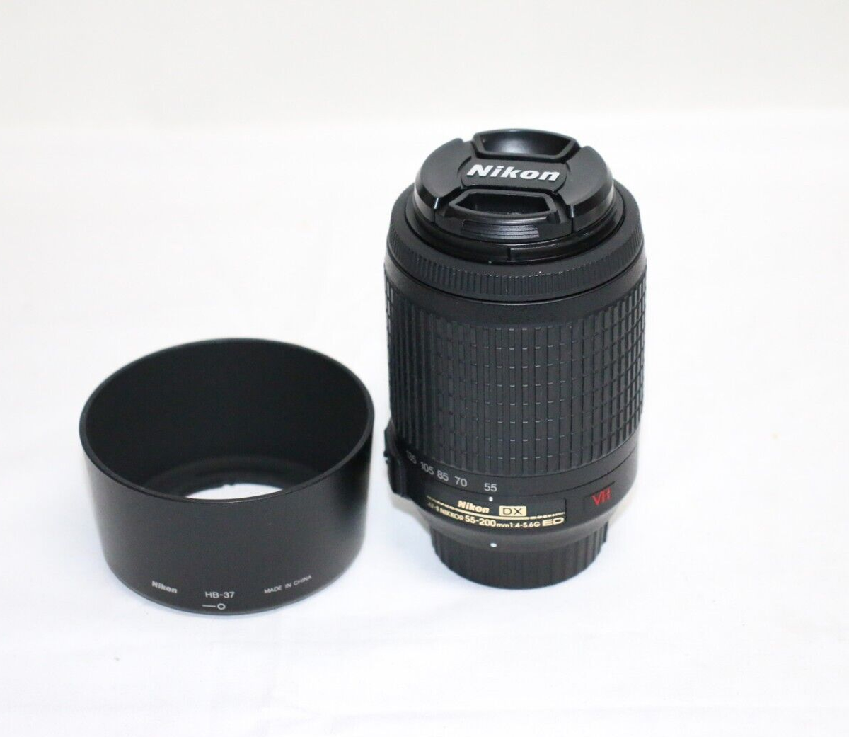 NIKON DX AF-S NIKKOR 55-200mm 1:4-5.6G ED VR Zoom Lens | eBay