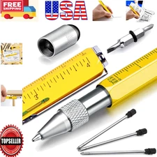 Funny Gift Multitool Pen with Spirit Level - Unique Christmas Gifts for Everyone