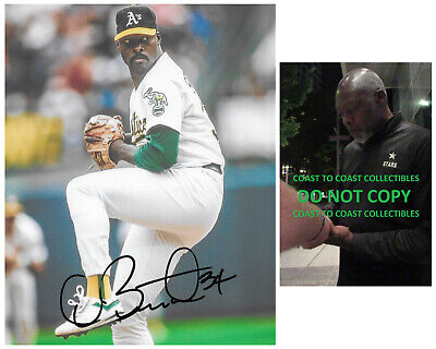 Dave Stewart signed Oakland A's baseball 8x10 photo COA proof autographed.. Dave Stewart signed Oakland A's baseball 8x10 photo COA proof autographed..