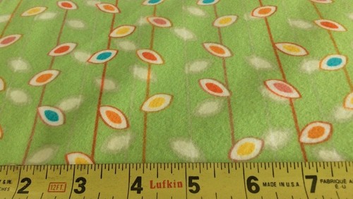 ANDOVER FABRICS - SAVANNA BOP FLANNEL #P5663-GREEN- BY THE YARD - Picture 3 of 3