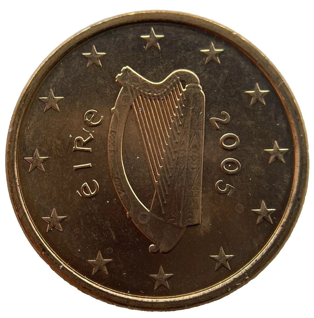 2005 monedas de Irlanda
