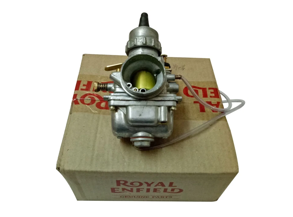 Carburateur OEM Genuin Royal Enfield Vergaser Pn 144135/1 Bullet 500cc Vm28 - Photo 3/3