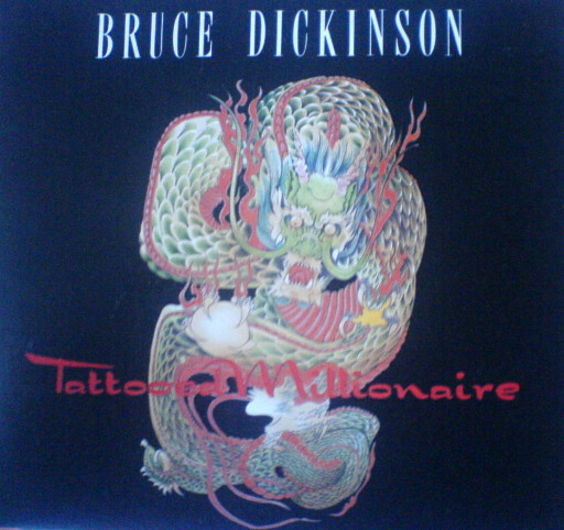 BRUCE DICKINSON - TATTOOED MILLIONAIRE - 7" VINYL UK 1990  NEW