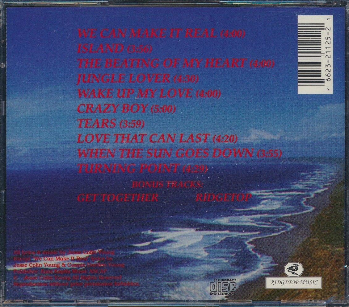 CD Jesse Colin Young - Makin' It Real | eBay