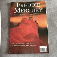 Queen/ Freddie Mercury - A Pictorial Tribute -Original 1991 magazine memorabilia