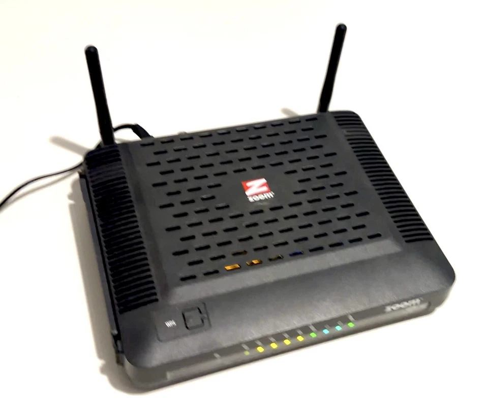 Zoom Model 5352 DOCSIS 3.0 Cable Modem / Router w/ Wireless N Series Tested - Image 2 of 4