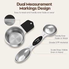 Magnetic Measuring Cups and Spoons Set &ndash; 304 Stainless Steel