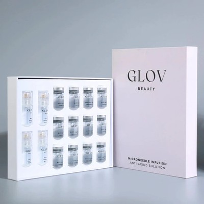 Glov Beauty Microneedle Infusion System and 4 extra Needle Heads Sealed in Box