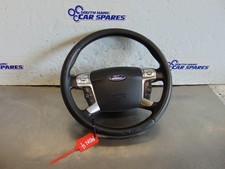Ford Mondeo Steering wheel mk4 07-10 multi function Black silver Pre facelift