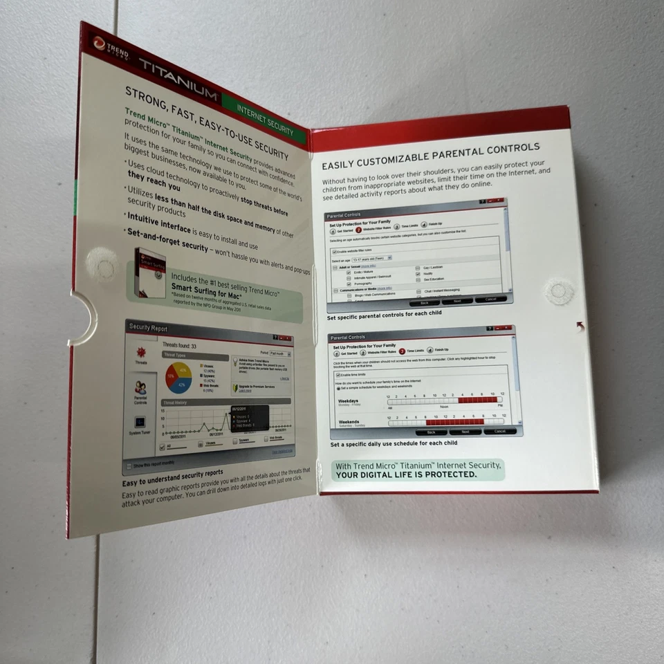 New! Trend Micro Titanium "Maximum Security" (2012) [3 PC/1 Mac (1 Year)] - Image 3 of 4