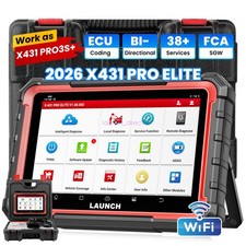 Launch X431 Pro Elite V Pro3s Bidirectional Car Diagnostic Scanner Too Coding