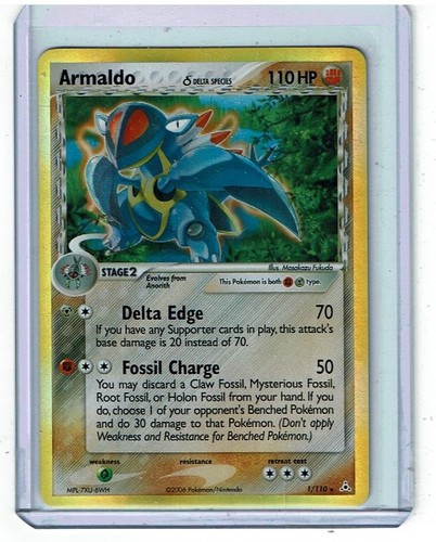 Armaldo - Reverse Holographic - Holon Phantoms - Lightly Played - 1/110