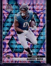 2025 Panini Mosaic #54 Gabriel Davis Mosaic Reactive Purple