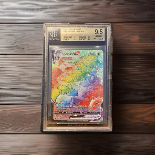 Snorlax VMAX graded BGS 9.5 for sale on eBay