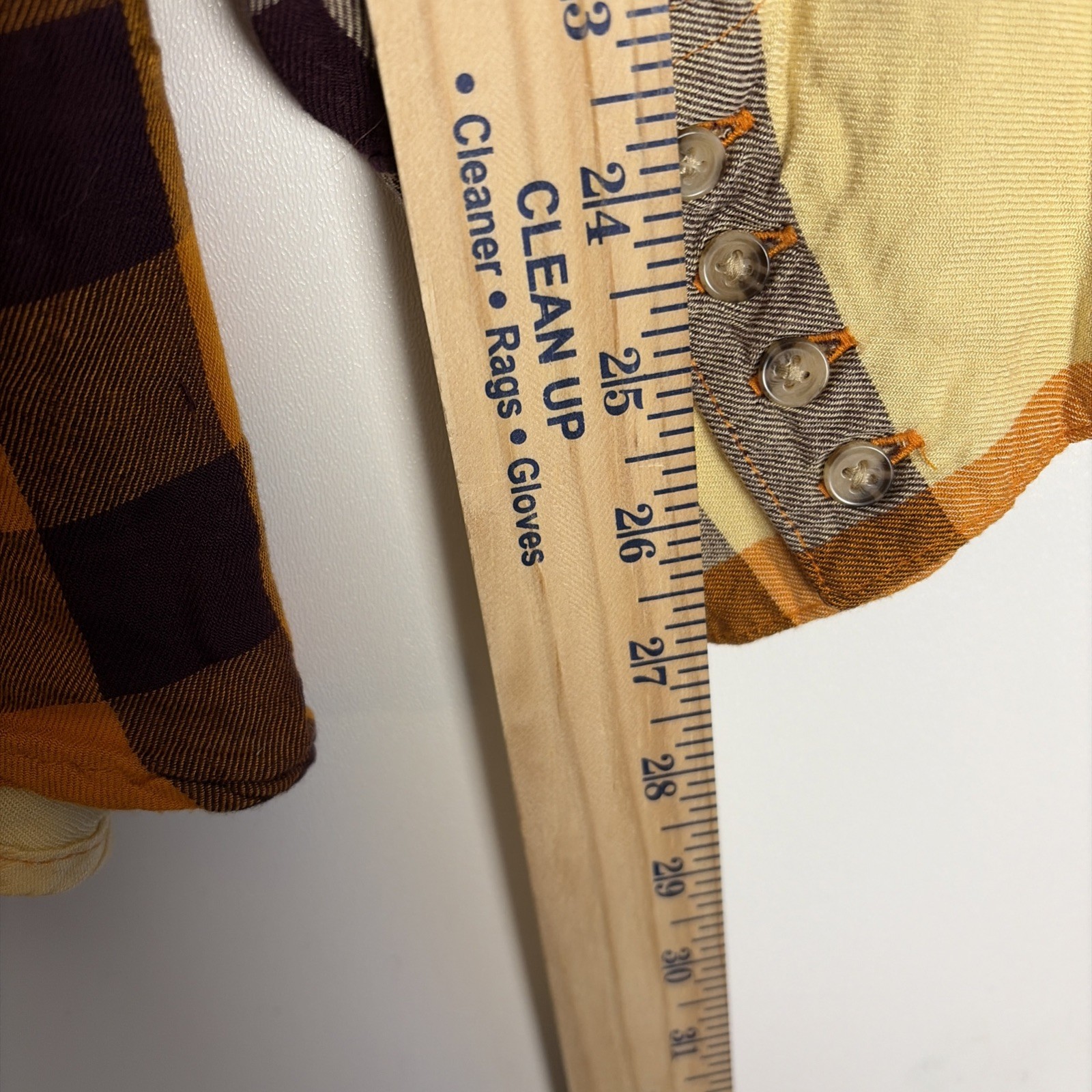 Cato Women’s Button Down Orange Multi Pattern Pla… - image 15