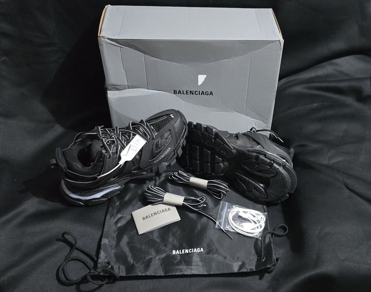 Balenciaga Sneaker Tess.S.Gomma Black Men's Casual EU 41 555036