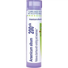 Boiron Arsenicum Album 200CK,Homeopathic Medicine4Food Poisoning,80Pellets