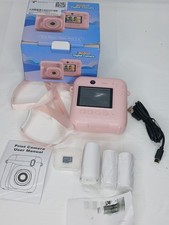 Kids Camera Instant Print, Toddler Cameras Birthday Instant Print Toys for Kids