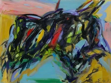 Elaine de Kooning : Juarez : Archival Art Print