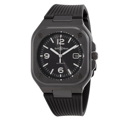 Bell and Ross BR 05 Automatic Black Dial Men's Watch BR05A-BL-CE/SRB