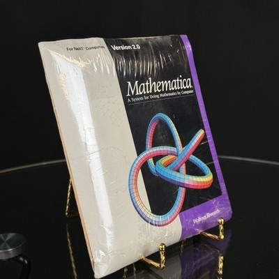 Rare Original NeXT Computer Mathematica Software SEALED *NEW*