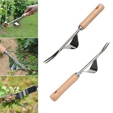 Heavy Duty Hand Weeder Weeding Dandelion Remover Puller Tool Fork Garden Park