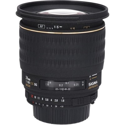 Sigma 24mm f/1.8 EX DG Aspherical Macro Wide Prime Lens for Nikon F Mount