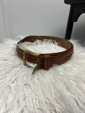 Fossil Tan Leather Belt