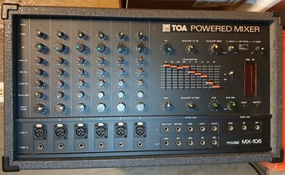 鍵盤楽器 Tokyo tape musc center mixer model 106 Six Channel Mixer