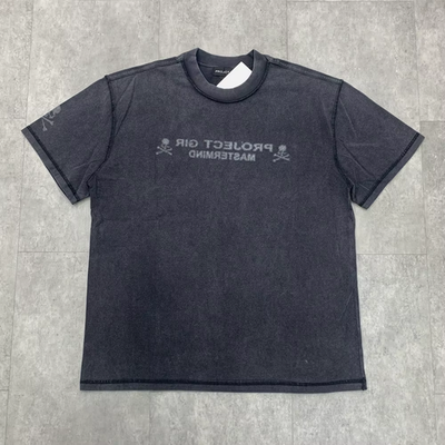 Project GR x Mastermind Japan T-shirt Black Men's Cotton Short