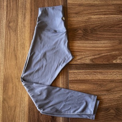 Lululemon Align High Rise Legging Light Gray Buttery Soft Nulu Fabric Size Small
