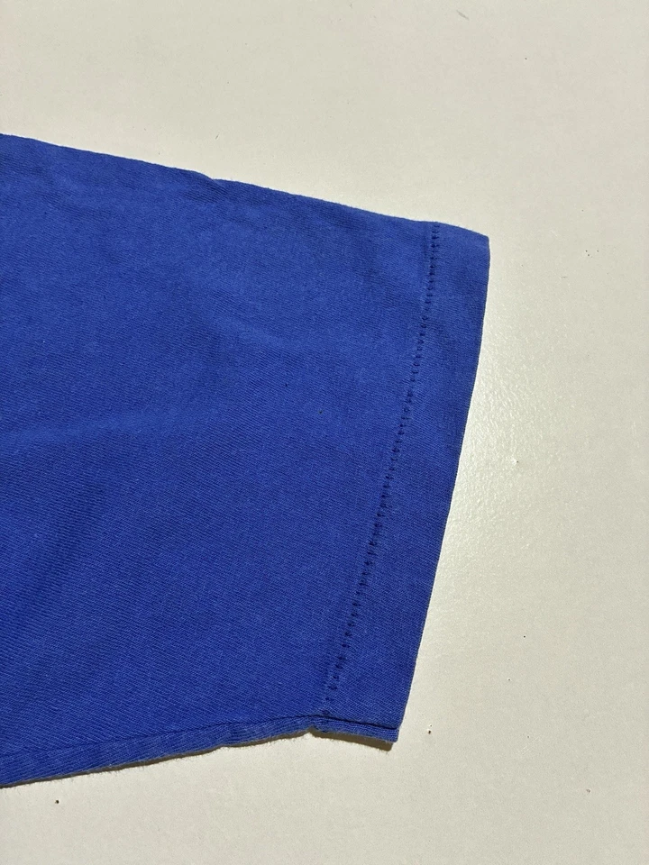 Винтажная футболка 1999 Dodgers одинарный шов сделано в США Majestic #2 двойная сторона M - Изображение 4 из 4