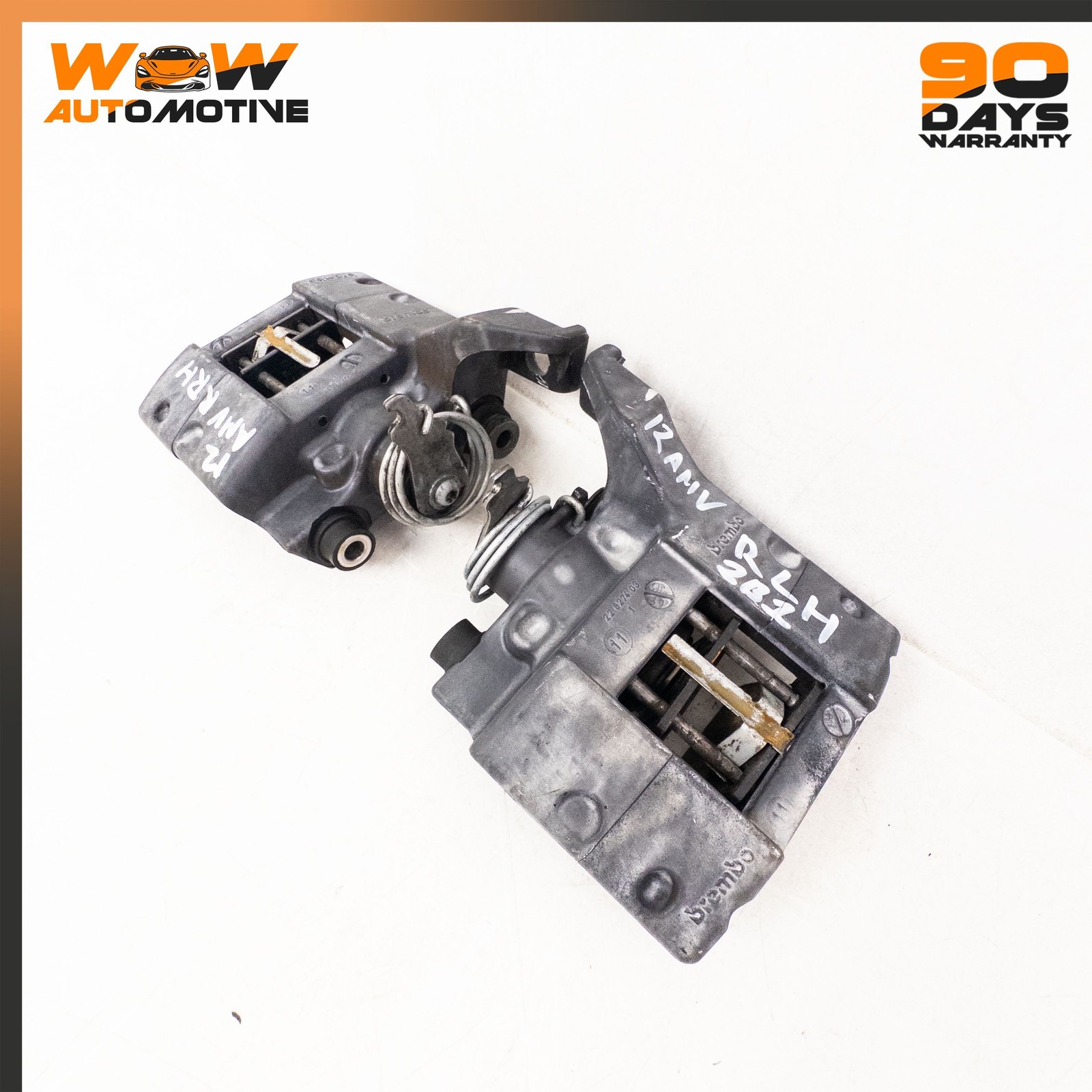 05-16 ASTON MARTIN V8 S VANTAGE DB9 REAR LEFT RIGHT BRAKE CALIPER SET OEM