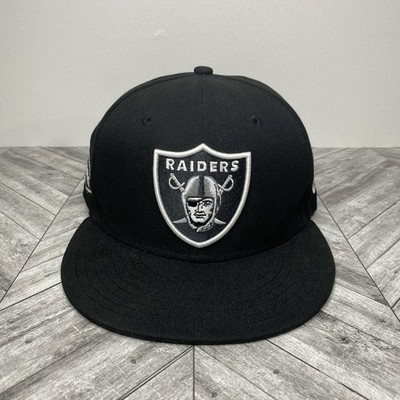 Las Vegas Raiders New Era Black 9Fifty Basic Snapback Adjustable Hat