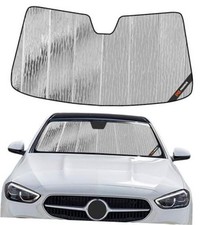 Windshield Sun Shade for Mercedes-Benz C-Class 2022-2026 C-Class Sedan Silver