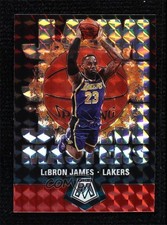 2019-20 Panini Mosaic Jam Masters Silver Mosaic Prizm LeBron James #16 1s6