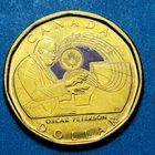 2022 Oscar Peterson CANADA 1 DOLLAR Coloured LOONIE COIN Combined Ship