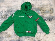 Philadelphia Eagles Alpha Industries Hooded Bomber Jacket