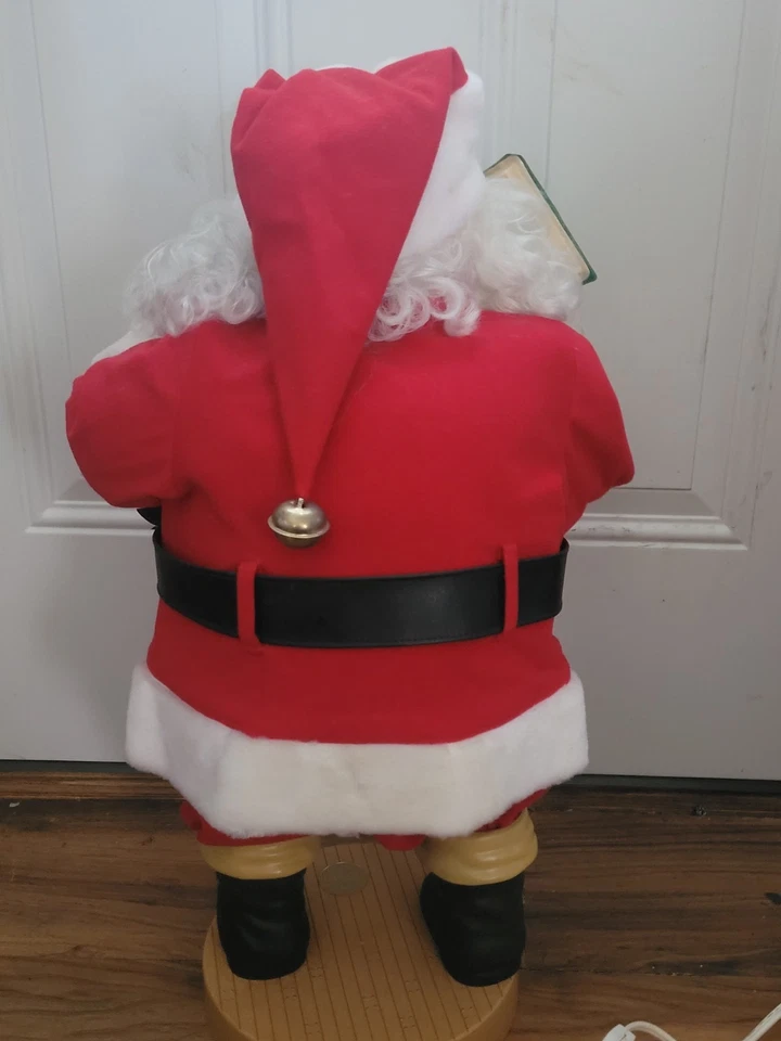 Coke Cola Animation Collection Santa Checking His List Christmas Figure 1992 - Image 4 of 4