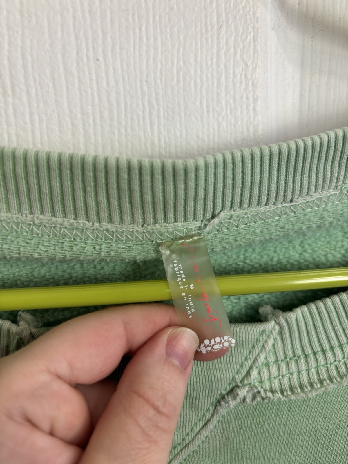 FP Movement Intercept Green Pullover Oversized Me… - image 4