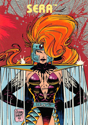 1993 Dynamic The Creator's Universe #070 Sera - Adam Kubert