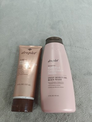 Droplet Energizing Ruby Red Grapefruit & Neroli Body Wash& Body Butter
