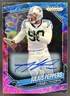 2025 Panini Prizm Black Julius Peppers Auto Nebula FOTL #1/1 Panthers